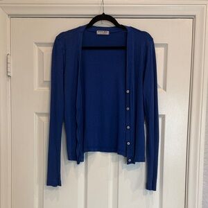 Michael Stars Royal Blue Cardigan